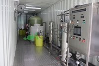 Usine de dessalement d'eau de mer en conteneur, système RO en conteneur pour le dessalement d'eau saumâtre, équipement de traitement de l'eau