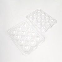 Plateau à explosion transparent, 12 trous, de qualité alimentaire, personnalisé, en plastique
