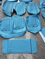 Housses de siège en cuir de qualité supérieure adaptées aux Mercedes GLA GLB GLC GLE GLS, accessoires intérieurs de voiture sur mesure
