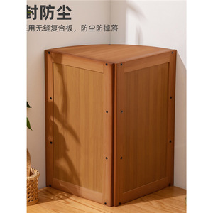 ตู้มุมไม้บานหวาย ตู้เก็บของหลายชั้นสำหรับเครื่องเทศและอุปกรณ์ครัว - Product Image 3