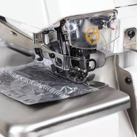 Jukky 747, Meilleure Machine à Coudre Surjeteuse Industrielle à Quatre Fils pour Vêtements, Nouvelle Machine à Confectionner les Vêtements (Mesin Jahit)