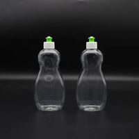 500ml bouteilles vides recyclage liquide clair lave-vaisselle savon bouteille évier nettoyant bouteille pour détergent à lessive savon conteneur