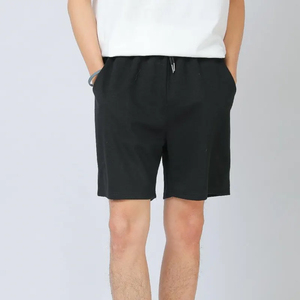 Wholesale Men's Blank Quick Dry 100% Polyester Draw <b>String</b> Casual Athletic Workout Jogger Shorts - Product Image 6