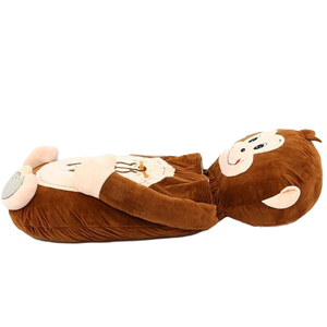 Vente en gros de jouets en peluche en forme d'animal dessin animé lit paresseux en peluche <span class=keywords><strong>grande</strong></span> taille jouets en peluche personnalisés canapé-lit paresseux - Product Image 5