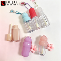 Matériaux d'emballage personnalisés pour tubes vides, tubes de gloss et de rouge à lèvres personnalisables avec logo, tubes de maquillage vides