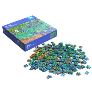 Manufacturer Wholesale Professional Adults Gift Exercise Brain Puzzle Game 500 1000 Pieces Jigsaw Puzzle