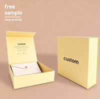 Emballage cadeau en carton à rabat personnalisé-Boîtes en papier à fermeture magnétique pour vêtement avec couvercle magnétique noir pour vêtement