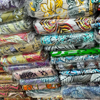 Tela africana Kitenge de satén encerado en stock, material de tela estampada de algodón de Nigeria e Indonesia, tela encerada S-wax, tela encerada Java auténtica.