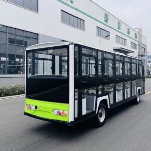 Thích hợp cho các điểm danh lam thắng cảnh vừa và lớn 17 chỗ ngồi xe điện tham quan đóng cửa kính chuyển đổi - Product Image 2