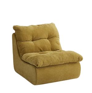 Ghế <span class=keywords><strong>sofa</strong></span> giường gấp đơn hiện đại, di động, có thể chuyển đổi thành giường, có tựa lưng, chất liệu vải bông. - Product Image 1
