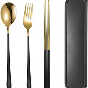 ชุดช้อนส้อมมีดสแตนเลส 304 ดีไซน์ใหม่ 2026 รุ่นใหม่ล่าสุด สีเงินด้าน - Product Image 3