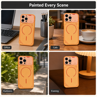 Funda de Teléfono de TPU y PC de Doble Color con 6 Colores para iPhone 17 Pro Max 16 15 14, Diseño de Anillo Pintado con Tornillo, Antigolpes, Suave y Delgada
