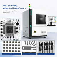 Machine à rayons X industrielle de haute précision avec moteur et PLC pour l'inspection BGA/PCB - Certifiée CE