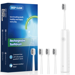 Emballage anglais – Ne pas acheter – Brosse à dents électrique rechargeable Royall de l'usine chinoise – Nouvelle technologie à lévitation magnétique transfrontalière – Nettoyage en 2 minutes - Product Image 1