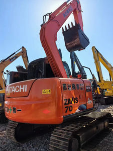 รถขุดตีนตะขาบมือสองขนาดเล็กสำหรับงานเกษตร7ton แต่งสวนที่อยู่อาศัย ZX70ฮิตาชิ - Product Image 2