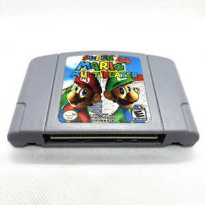เกมย้อนยุคสำหรับ <span class=keywords><strong>Super</strong></span> <span class=keywords><strong>Mario</strong></span> 64 แบบเล่นหลายคนบนหน้าจอแยก ตลับเกม N64 - Product Image 2