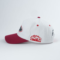 Nieuw Binnen 5 Paneel Ongestructureerde Snapback Baseball Caps Met De Hand Geborduurd Logo Op Oxford En Poplin Stof Dot Fruit Patronen