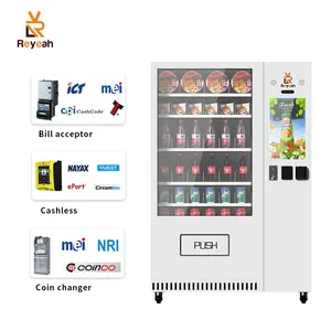 salad refrigerated vending machine snacks and drinks ce certificate fresh fruit vending machine