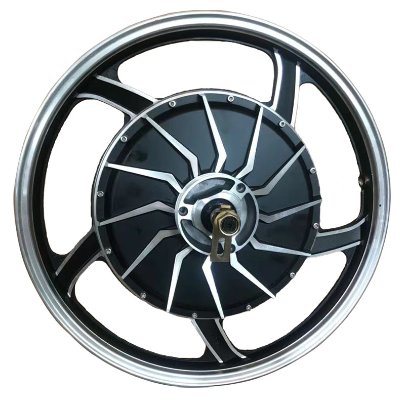 17 дюймов 2000 Вт-3000 Вт электродвигатель мотоцикла 60V72V84V DC бесщеточный двигатель