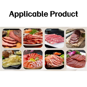 Machine de découpe CNC haute vitesse 200 pièces/min pour bacon, viande de bœuf, viande cuite, viande fumée, saucisses, fromage, jambon et rôti de bœuf - Product Image 4