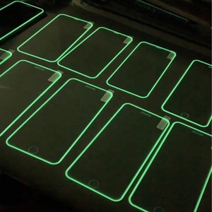 Protector de Pantalla de Vidrio Templado con Pegatinas 9D que Brillan en la Oscuridad para Samsung, Huawei, Redmi, iPhone, Infinix - Product Image 1