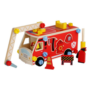 thumbnail image 2 of TITOUMI 4 In 1 Take Apart Toy Truck, DIY Assembly Fire Truck Toy Vehicles For Kids, Educational 2 of 11