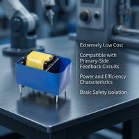 Transformador HF EE13 Pequeño para Módulo de Aislamiento de Sensor Industrial, Fuente de Alimentación de Reserva de 5W, Fabricación Personalizada de Fábrica