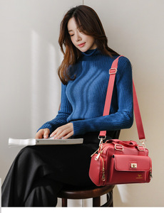 Bolsos de Hombro de Alta Calidad para Mujer, Bolsos de Diseño de Moda, Gran Capacidad, Cuero Suave, Bolsos de Mano para Damas - Product Image 2