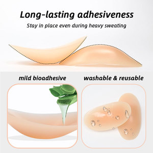 Amelie nhà máy bán buôn da/màu trong suốt Silicone Vai vá cho sửa đổi đường cong vai và Silicone Vai Pad - Product Image 3