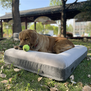Ortopedik hafızalı köpük köpek yatağı-su geçirmez dayanıklı çıkarılabilir kapak <span class=keywords><strong>Vet</strong></span>-ağrı kesici için tavsiye edilen terapötik eklem bakım yatakları - Product Image 2