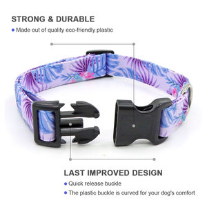 Colliers pour animaux personnalisés avec logo sur mesure, sangles de haute qualité, colliers pour chien pour promenades en extérieur. - Product Image 4