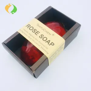 Private Logo Available Rose Oil Soap for Skin Brightening Radiant and Glow