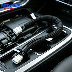 Harnais de câblage automobile personnalisé A00004, noyau en cuivre, PVC, fil d'aluminium, nylon, PTFE, PBT - Product Image 4