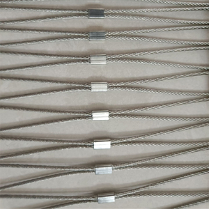 <span class=keywords><strong>Pince</strong></span> croisée de câble de câble métallique d'acier inoxydable de treillis de mur - Product Image 5
