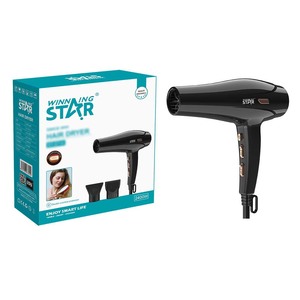 Secador de Pelo Winning Star 2400W con Motor DC, Concentrador y Difusor para Uso Doméstico y de Exportación - Product Image 1