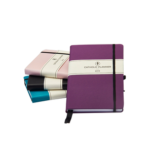 Personalizzato in pelle PU Notebook cattolico Christian Planner settimanale Planner con fascia elastica novità <span class=keywords><strong>copertina</strong></span> <span class=keywords><strong>rigida</strong></span> - Product Image 1