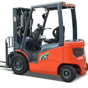 Chariot élévateur électrique de marque chinoise HELI CPD25G de 2,5 tonnes, alimenté au lithium, zéro émission, pour la manutention des matériaux en usine - Product Image 1