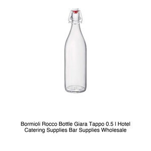 Bormioli Rocco 0.5 L Jar <b>Bottle</b> <b>with</b> Cap - Product Image 2