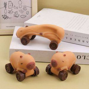 Nouveau Scooter Créatif Capybara à Tirer, Jouet Nouveauté Transformable à Quatre Roues Anti-Stress pour Enfants - Product Image 1