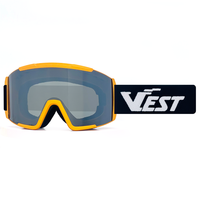 Masques de ski pour hommes et femmes, anti-buée, UV400, OTG, compatibles avec les casques, masques de snowboard personnalisés OEM pour adultes et jeunes