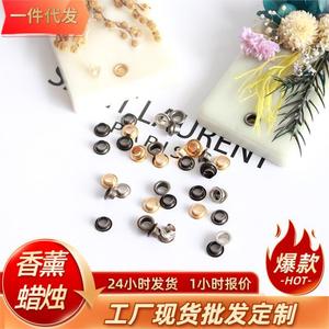Boucles à œillets en laiton, rivets creux en cuivre pour sacs, chaussures, chapeaux, rideaux, étiquettes et accessoires - Product Image 5