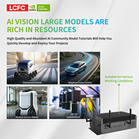 LCFC B400 32G Jetson AGX Xavier AI Edge Computer 32TOPS Fanless Embedded V2X V2G IVICS Parking System Modules Kits OCR