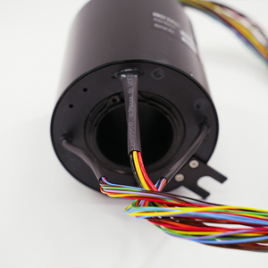 แหวนสลิปเพลากลวง SRB50 6P36S โปรไฟล์ต่ำ36C 10A ID 50มม. คอนเนคเตอร์หมุนได้5A สำหรับใช้งานด้านพลังงานและสัญญาณ - Product Image 5