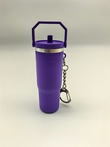 พวงกุญแจขวดน้ำขนาดเล็กแบบขายส่ง ที่ห้อยขวดน้ำกีฬา ที่ใส่ลิปสติก ที่ใส่ลิปบาล์ม ของตกแต่งแก้วน้ำ ที่ใส่ลิปสติก - Product Image 6