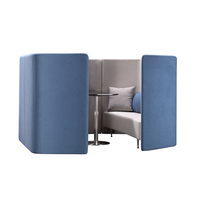 Canapé moderne privé avec cloison haute Bureau insonorisé avec cabine de canapé