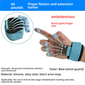 Expansor de Mão para Reabilitação, Treinador de Dedos, Dispositivo de Exercício de Força de Pegada, Gripper Portátil de Plástico Dobrável - Product Image 5