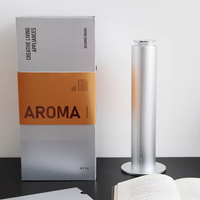 Diffuseur d'huiles essentielles intelligent électrique Auramor, sans eau, atomiseur, contrôlé par application, fonctionne sur batterie, usage domestique, 1 an