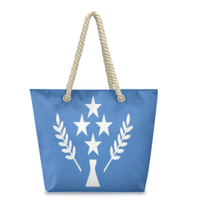 Sac fourre-tout avec drapeau du Honduras, avec poignées en corde de chanvre, grande capacité, durable, imperméable, sac à bandoulière polyvalent pour le travail, les voyages, la plage