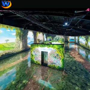 Projecteur holographique interactif 360° <span class=keywords><strong>pour</strong></span> projection immersive 3D sur sol/mur <span class=keywords><strong>pour</strong></span> gâteau <span class=keywords><strong>de</strong></span> <span class=keywords><strong>mariage</strong></span> et fête °   Salle <span class=keywords><strong>de</strong></span> projection immersive - Product Image 4