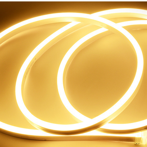 Mini <span class=keywords><strong>Neon</strong></span> Flex in Silicone, Luce LED a Corda 12V 6x12mm 8x16mm, Taglio 1cm, IP68, Rosso Blu Verde Arancione Giallo Viola, 50m/rotolo, Uso Interno - Product Image 5